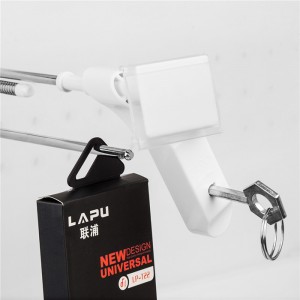 Patent Security hook with Square Tube bottom